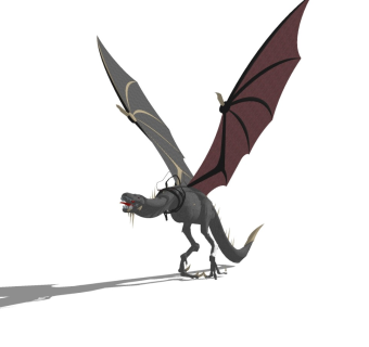 精品动物模型 飞龙 (2)